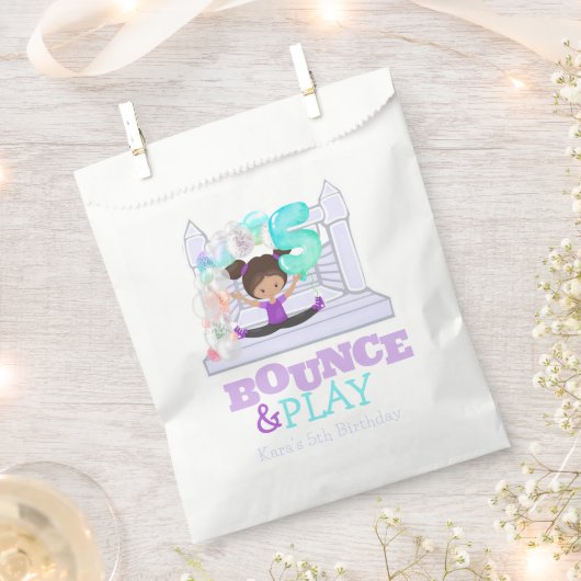 Sprong van de sprinkhaan bedankzakje (Geknipt)