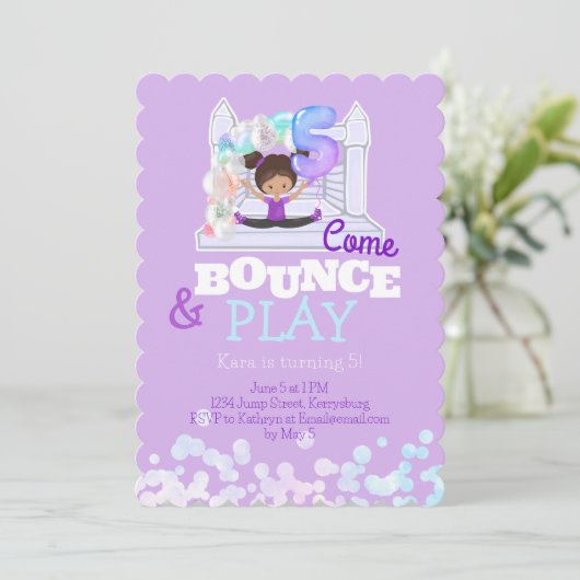 Sprong van de sprinkhaan kaart (Staand voorkant)