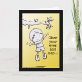 Sprong van Geloof Kaart (Voorkant)