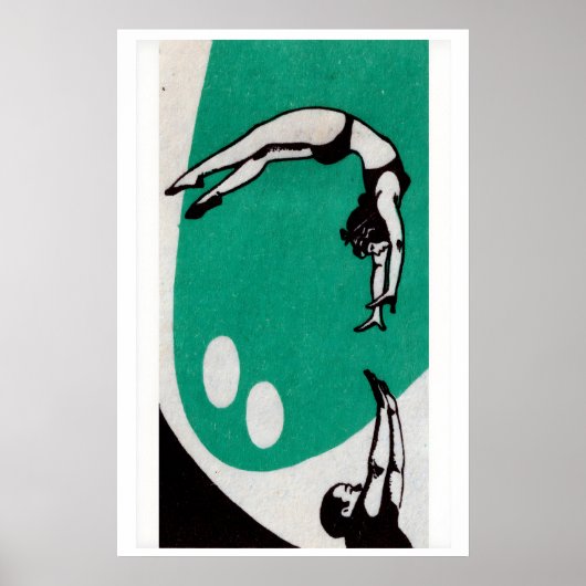 Sprong van geloof - Matchbox Print - Esthetische M (Voorkant)