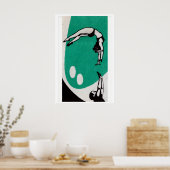 Sprong van geloof - Matchbox Print - Esthetische M (Keuken)
