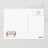 Sprong van het geloof (aanmoediging) briefkaart: S Briefkaart (Achterkant)