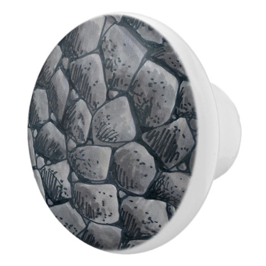 Sprong van keramische kolenknol knop (Rechts)