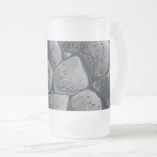 Sprong van mok met kool (Voorkant rechts)