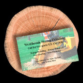 Spronkelen en verwijderen van bomen visitekaartje