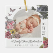 Sprookje Alice in Wonderland Baby Stats Foto Keramisch Ornament (Voorkant)