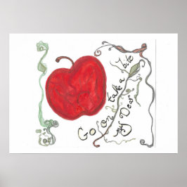 Sprookje Appel  Poster