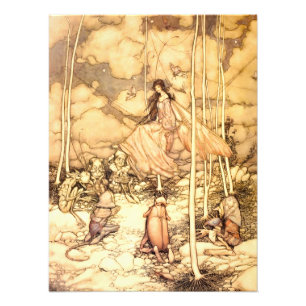 Sprookje Arthur Rackham Foto Afdruk