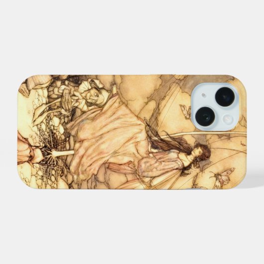Sprookje Arthur Rackham iPhone 15 Case (Achterkant horizontaal)