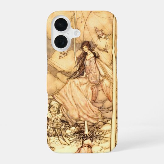 Sprookje Arthur Rackham iPhone 16 Hoesje (Achterkant)