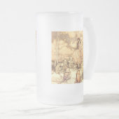 Sprookje Arthur Rackham Matglas Bierpul (Voorkant rechts)