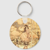 Sprookje Arthur Rackham Sleutelhanger (Achterkant)