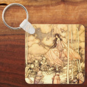 Sprookje Arthur Rackham Sleutelhanger (Voorkant)