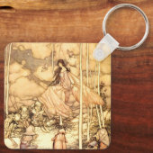 Sprookje Arthur Rackham Sleutelhanger (Achterkant)