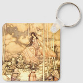 Sprookje Arthur Rackham Sleutelhanger (Achterkant)