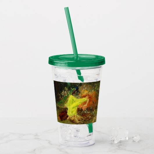 Sprookje Arthur Wardle Acryl Drinkbeker (Voorkant ijs)