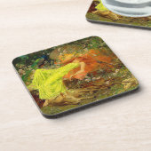 Sprookje Arthur Wardle Bier Onderzetter (Linkerzijde)