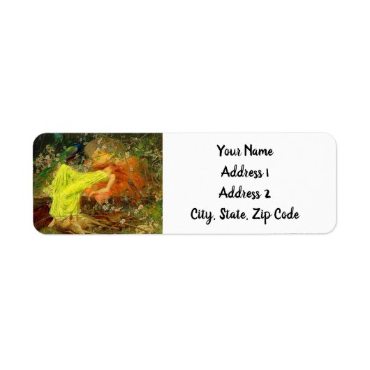 Sprookje Arthur Wardle Etiket (Voorkant)