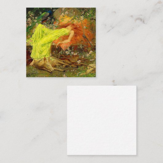 Sprookje Arthur Wardle Informatiekaartje (Voorkant / Achterkant)