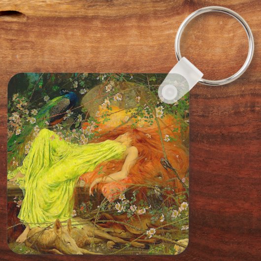 Sprookje Arthur Wardle Sleutelhanger (Achterkant)