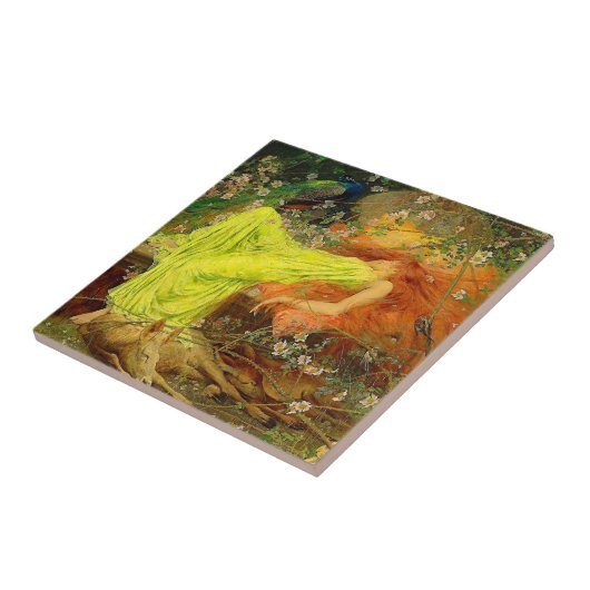 Sprookje Arthur Wardle Tegeltje (Zijkant)