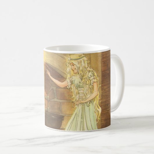 Sprookje Assepoester en de Goede Fee Koffiemok (Voorkant rechts)