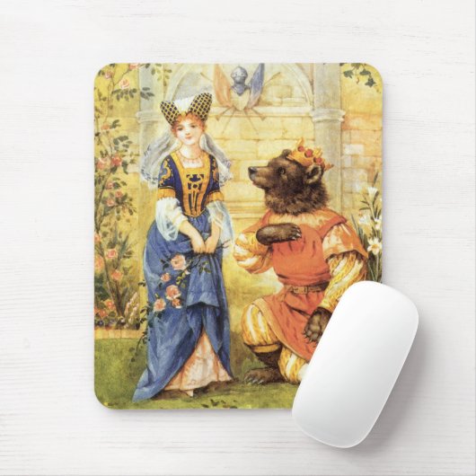 Sprookje, Belle en het Beest Muismat (Met muis)