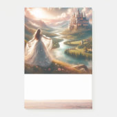 Sprookje Betoverd Kasteel Prinses Post-it® Notes (Voorkant)