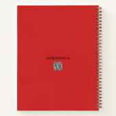 Sprookje bij zonsondergang in een veld van klaproz notitieboek (Achterkant)