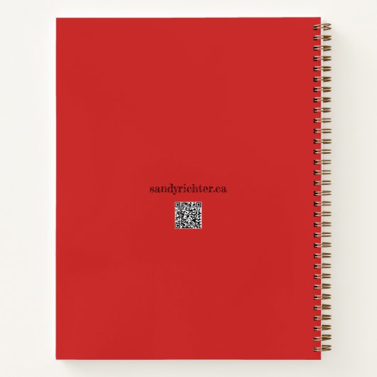 Sprookje bij zonsondergang in een veld van klaproz notitieboek (Achterkant)