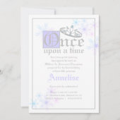 sprookje BIRTHDAY PARTY sneeuwkoningin geïnspireer Kaart (Voorkant)