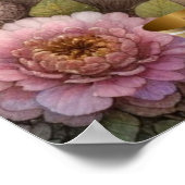 Sprookje Bruiloft Bloemenmuis Romance Aangepaste n Poster (Hoek)