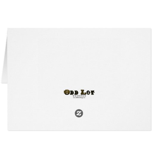  sprookje bruiloft tafel nummer Kaart (Achterkant Horizontaal)