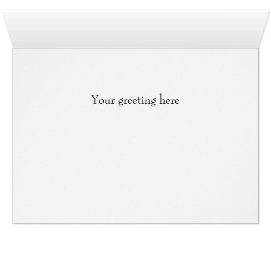  sprookje bruiloft tafel nummer Kaart (Binenzijde Horizontaal (Onderkant))