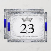 sprookje bruiloft tafel nummer Kaarten (Voorkant / Achterkant)