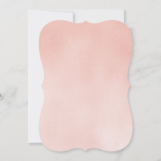 Sprookje Carriage Vrijgezellenfeest Roze Kaart (Achterkant)