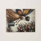 Sprookje dat perziken in een blik legt legpuzzel (Horizontaal)
