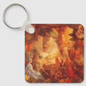 Sprookje De gevangen roodborst door Fitzgerald Sleutelhanger (Voorkant)