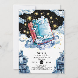 Sprookje Eenvoudig Betoverd Verjaardagsboek Kaart