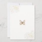 Sprookje Eerste Jaar Boho Mijlpaal Fotokaart Kaart (Achterkant)