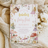 SPROOKJE EERSTE VERJAARDAG Fairy Garden Verjaardag Kaart