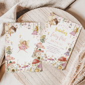 SPROOKJE EERSTE VERJAARDAG Fairy Garden Verjaardag Kaart