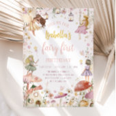 SPROOKJE EERSTE VERJAARDAG Fairy Garden Verjaardag Kaart