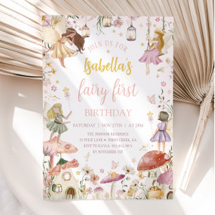SPROOKJE EERSTE VERJAARDAG Fairy Garden Verjaardag Kaart