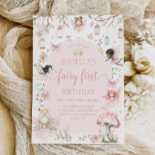 SPROOKJE EERSTE VERJAARDAG Fairy Garden Verjaardag Kaart