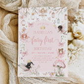 SPROOKJE EERSTE VERJAARDAG Fairy Garden Verjaardag Kaart