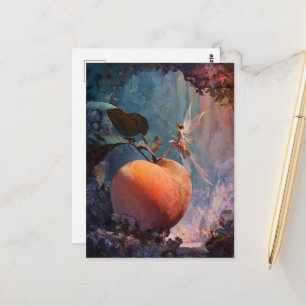 Sprookje en de perzikfantasie briefkaart