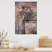 Sprookje en Draak Kunst Poster van Molly Harrison (Keuken)