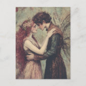 Sprookje en Pan in Love Briefkaart (Voorkant)