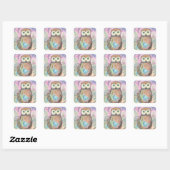 Sprookje en Uil Stickers - Schattig (Vel)